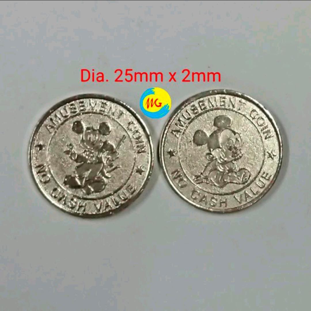 Coin Mickey Mouse Silver